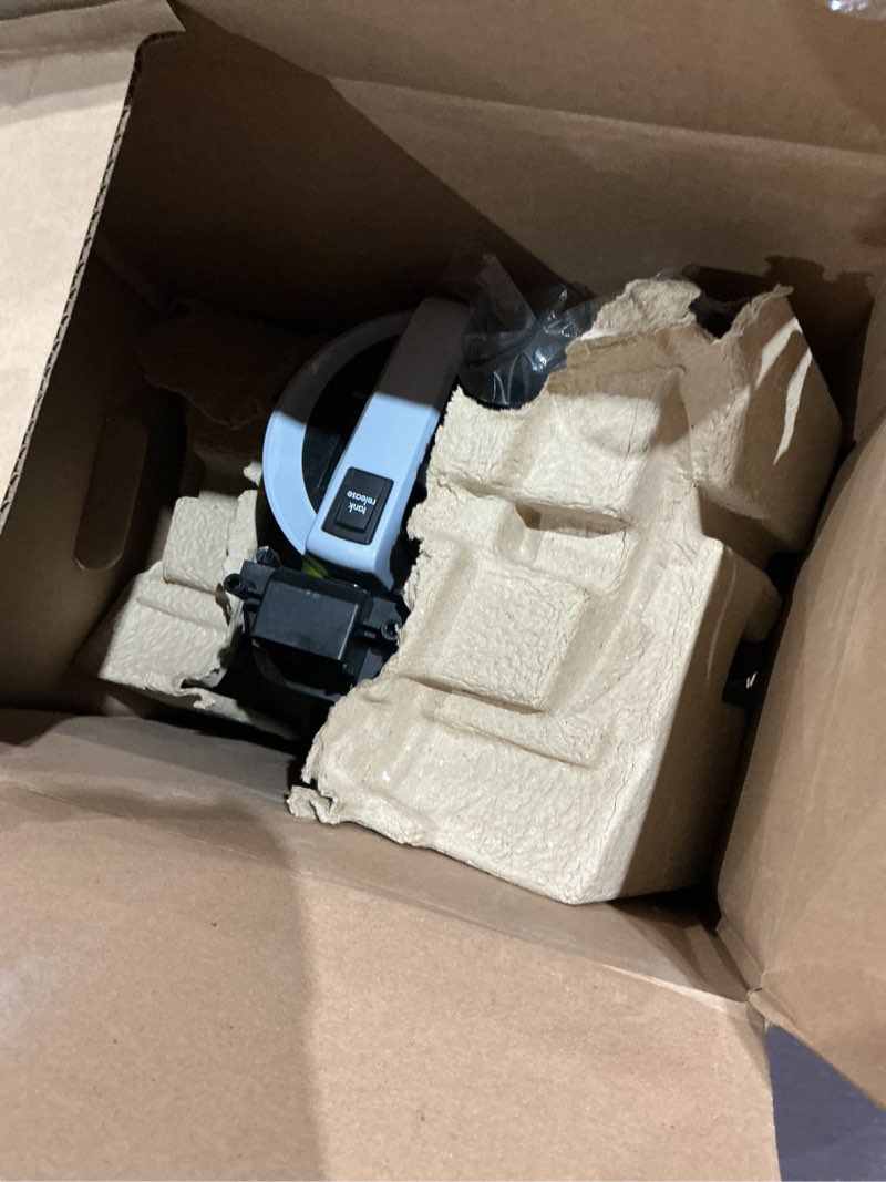 Condition photo showing As Is for bissell 2252 cleanview swivel upright bagless vacuum with swivel steering, powerful pet hair pick up, specialized pet tools, large capacity dirt tank, easy empty green