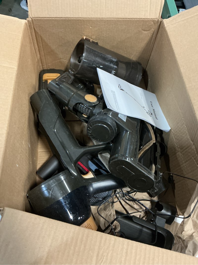 Condition photo showing As Is for TV105S cordless vacuum cleaner?