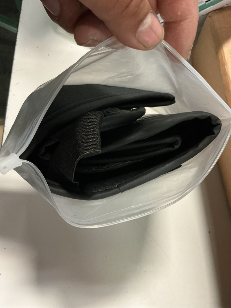 Condition photo showing Good Condition for giant panda custom fit center console cover for toyota camry le/se/xse/xle/hybrid,2018 2019 2020 2021 2022 2023 2024,faux leather armrest console cover - full protection - black camry 2018-2024 camry