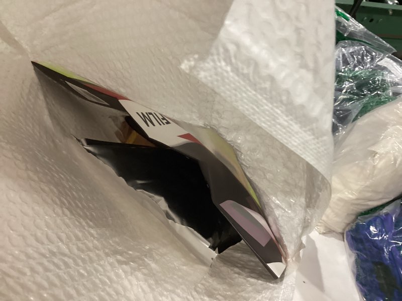 Condition photo showing Good Condition for a-sub dtf transfer film and powder kit - 30 sheets a4 dtf film for sublimation and dtf printer, 1.1lb/500g white medium dtf powder, dtf starter kit for printing on any fabrics
