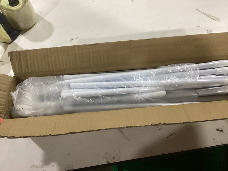 Condition photo showing Good Condition for Foldable Drying Rack Clothing, 3-Tier Portable Clothes Drying Racks for Indoor & Outdoor, Anti-Rust Compact Laundry Rack Collapsible, White 29" D x 14" W x 41" H White 29"D x 14"W x 41"H