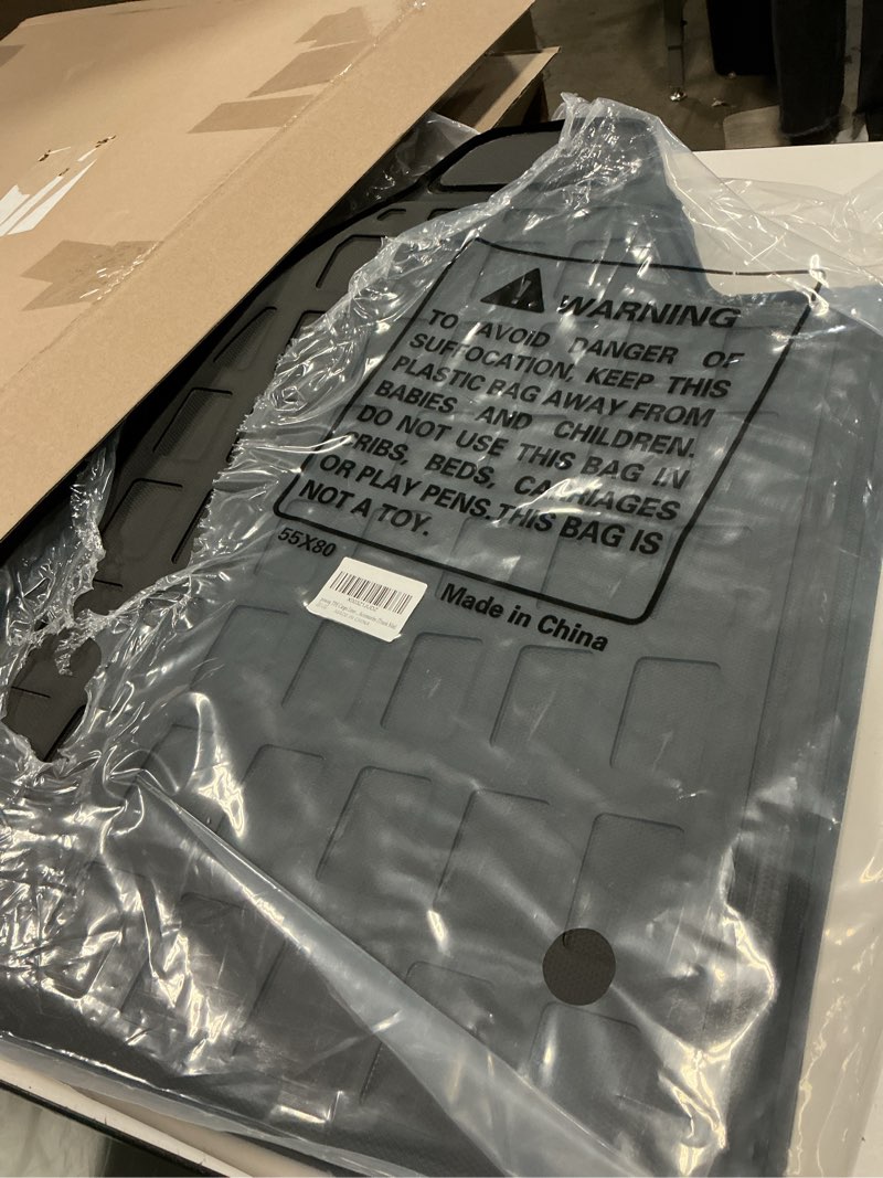 Condition photo showing Good Condition for powoq fuel&hybrid trunk mat compatible with 2023-2026 kia sportage cargo mat all weather trunk liner (not fit phev) replacement for 2023 2024 2025 2026 kia sportage accessories (trunk mat)