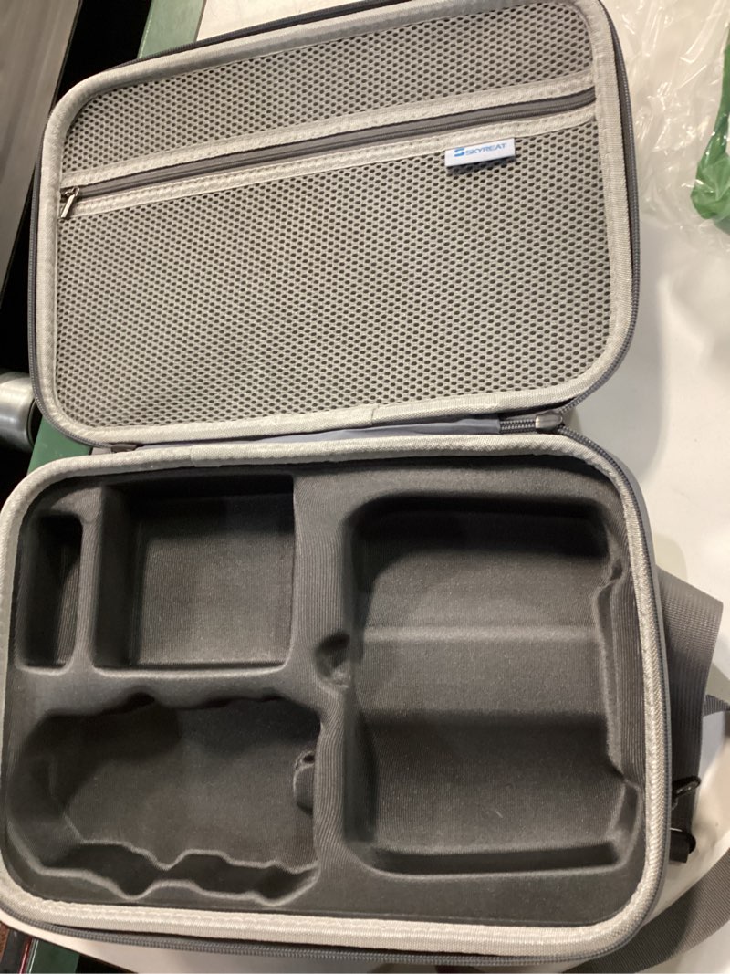 Condition photo showing Good Condition for skyreat mini 4 pro rc 2 case, portable pu leather storage shoulder bag for dji mini 4 pro fly more combo kit accessories