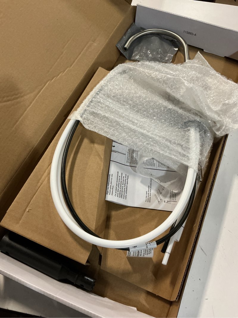 Condition photo showing Good Condition for delta contemporary beverage faucet, drinking water kitchen sink faucet, stainless dwq4001002-ss