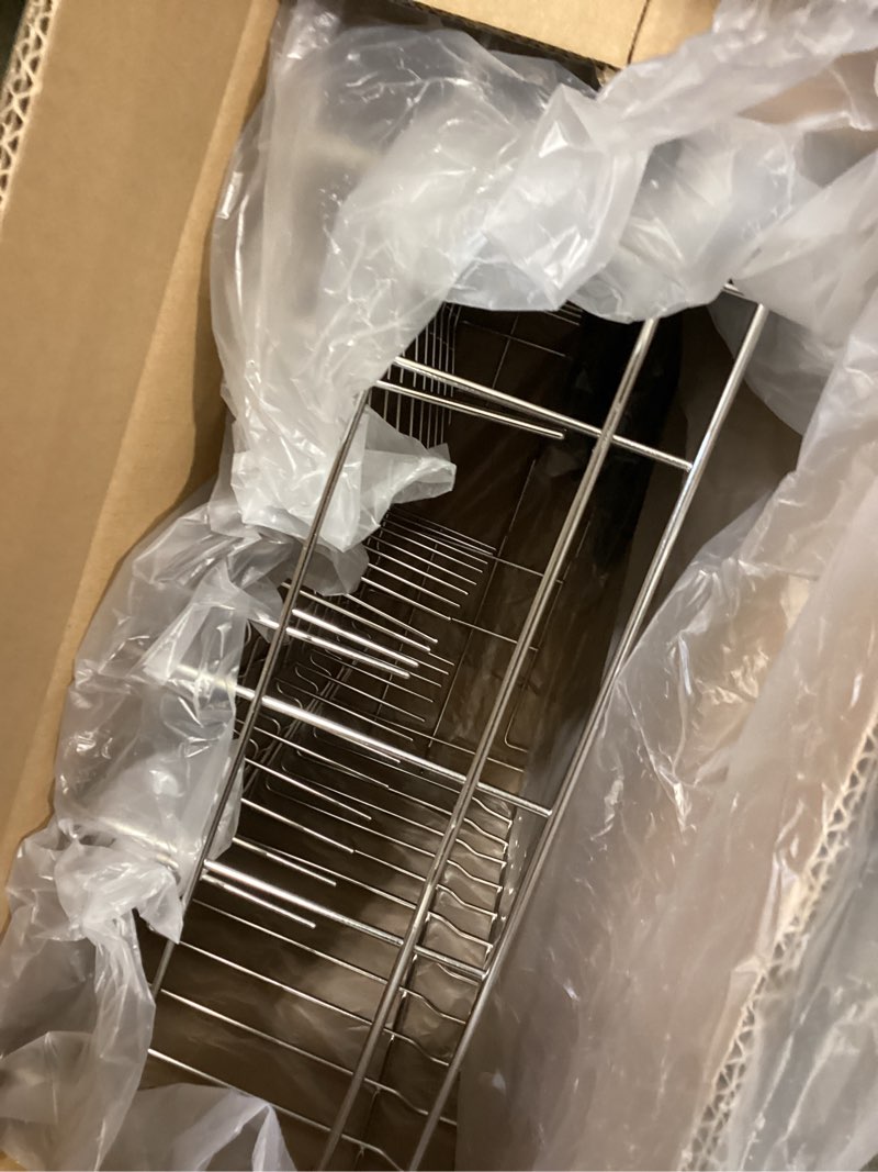 upgraded wd28x35779 wd28x30219 dishwasher upper rack compatible with ge dishwasher rack replacement parts with wheel,304 stainless steel wd28x30219 wd28x25018 wd28x26104 ge dishwasher upper rack part