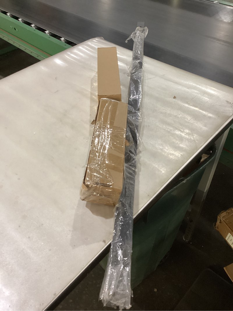 Condition photo showing New/Like New for 40" Bifold Sliding Barn Door Hardware Track Kit, Heavy Duty Top Mount, Smooth and Quiet Sliding Space-Saving Bifold Door Track Hardware, Fit Two 18" Bi-Folding Doors (No Door) 40" for 2 doors