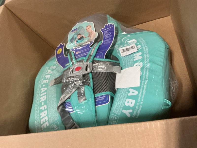 Condition photo showing Good Condition for Mambobaby Float Add Tail Baby/Infant Swim Float with Canopy, Non-Inflatable Solid Upgrade Soft Waterproof Skin-Friendly Leather Material Deluxe Edition Green