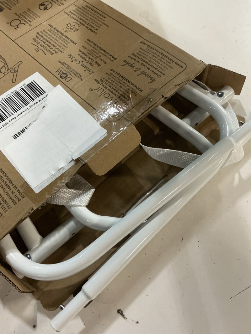 Condition photo showing Good Condition for dream on me lightweight mesh security adjustable bed rail for toddler, breathable mesh fabric, suitable for all types of beds, reinforced anchor system bed guard rail, white