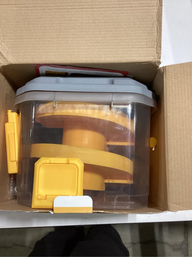 Toy Car Track Storage Playset - Toddler Toys for Ages 2-4, Toy Car Set for Hot Wheels & Matchbox wit