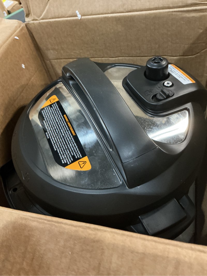 Condition photo showing Good Condition for Instant Pot Duo Plus 9-in-1 Multicooker, Pressure Cooker, Slow Cook, Rice Maker, Steamer, Sauté, Yogurt, Warmer & Sterilizer, Includes App With Over 800 Recipes, Stainless Steel, 6 Quarts