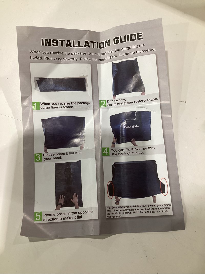 Condition photo showing Good Condition for unknown make and model floor mat