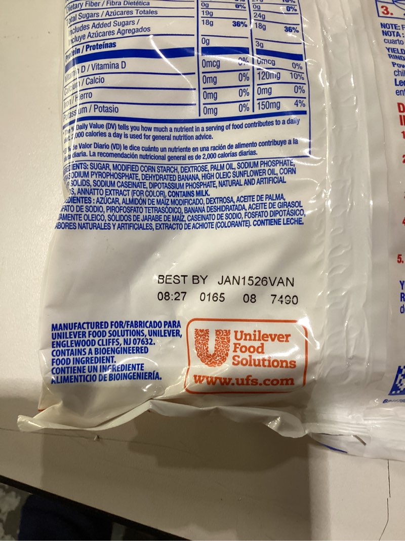 Condition photo showing New/Like New for LeGout Banana Cream Instant Pudding and Pie Filling  3750076950 (9575)