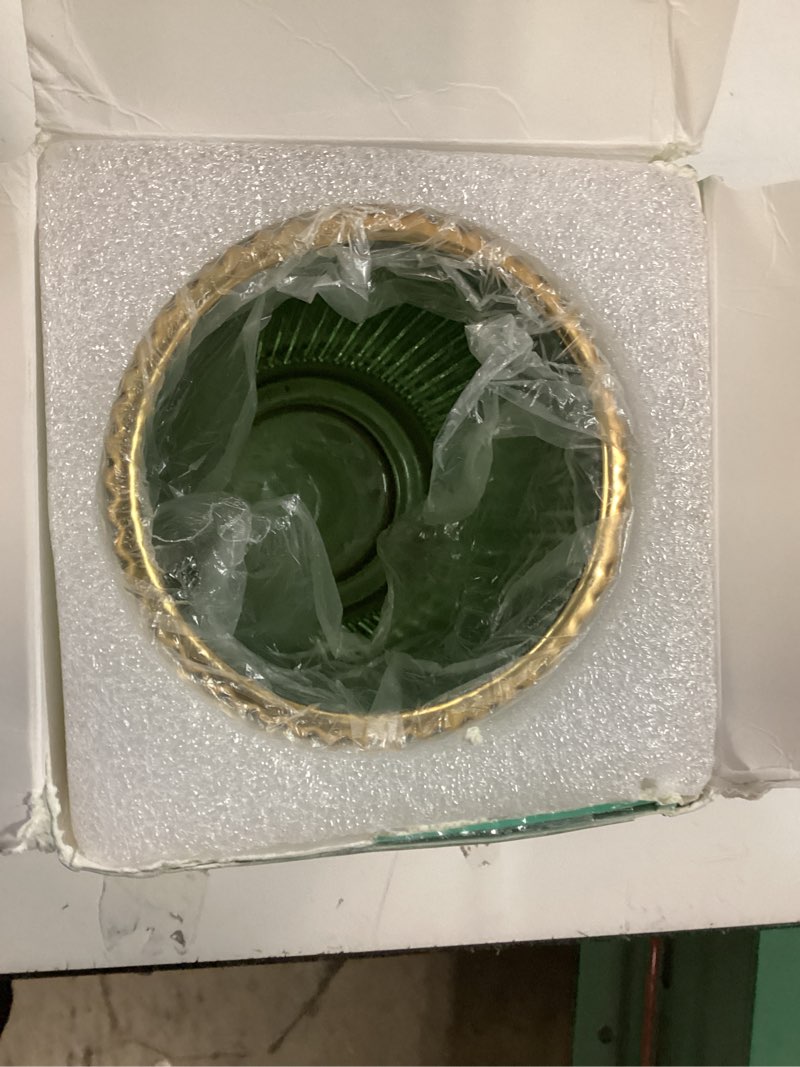 Condition photo showing Good Condition for Makeup Brush Holder Organizer,Toothbrush Holders,Desk Pen Pencil Holder,Multifunctional Vintage Glass Brush Cup?L/Green/A3-6-US? Green Large