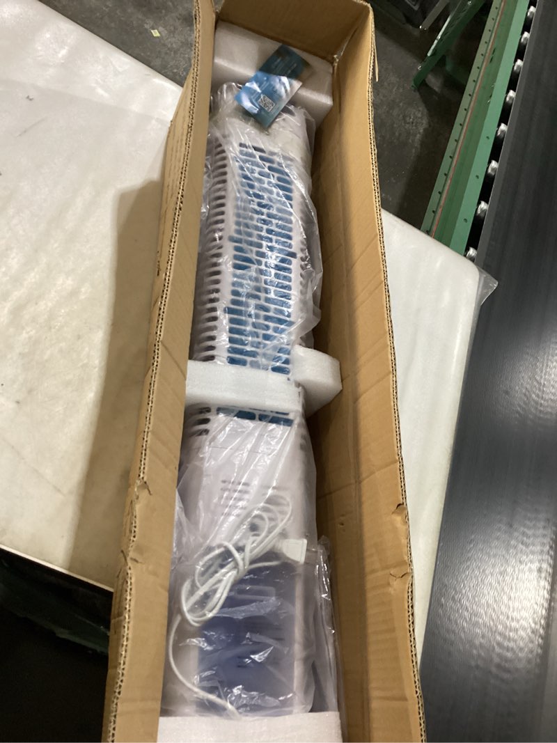 Condition photo showing New/Like New for Evaporative Air Cooler, 35" Windowless Air Conditioner Portable w/3 Speeds, 25ft Remote, Smart Timer & Water Tank, Portable Air Conditioners No Windows Needed, 90°Oscillating AC Unit for Room