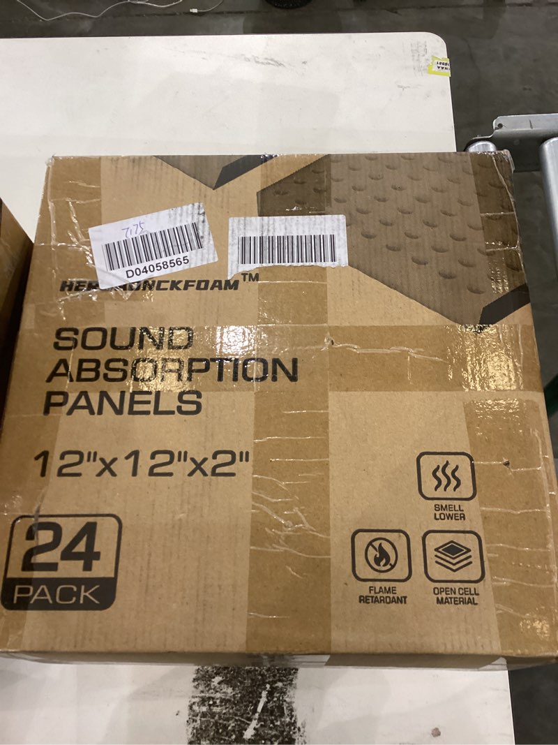 Acoustic Foam Panels, Sound Proof Foam Panels for Walls, Soundproofing Absorbing Panels Studio Noise