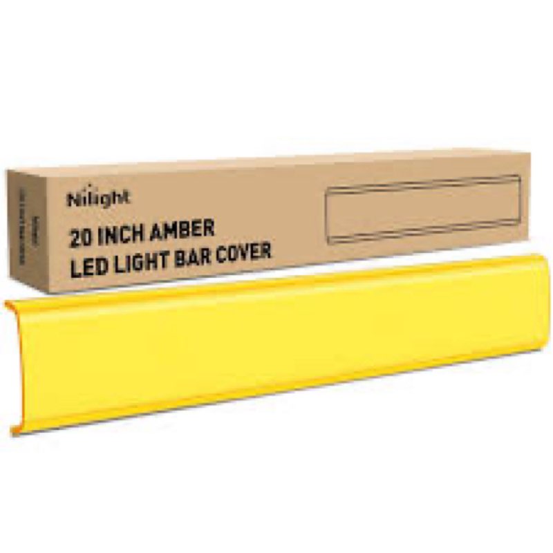 nilight 20 inch yellow led light bar cover