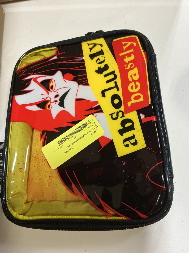 Condition photo showing Good Condition for wet n wild disney villains, cruella de vil makeup bag - absolutely beastly