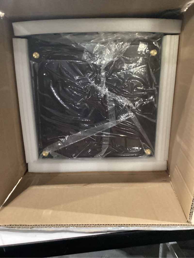 Condition photo showing New/Like New for MET-1031 Cigar Humidor Cabinet for 150 Cigars – Spanish Cedar Lining, Digital Hygrometer, Magnetic Seal, 3 Drawers + Accessory Storage – Gift for Cigar Aficionados Dark Brownish Red