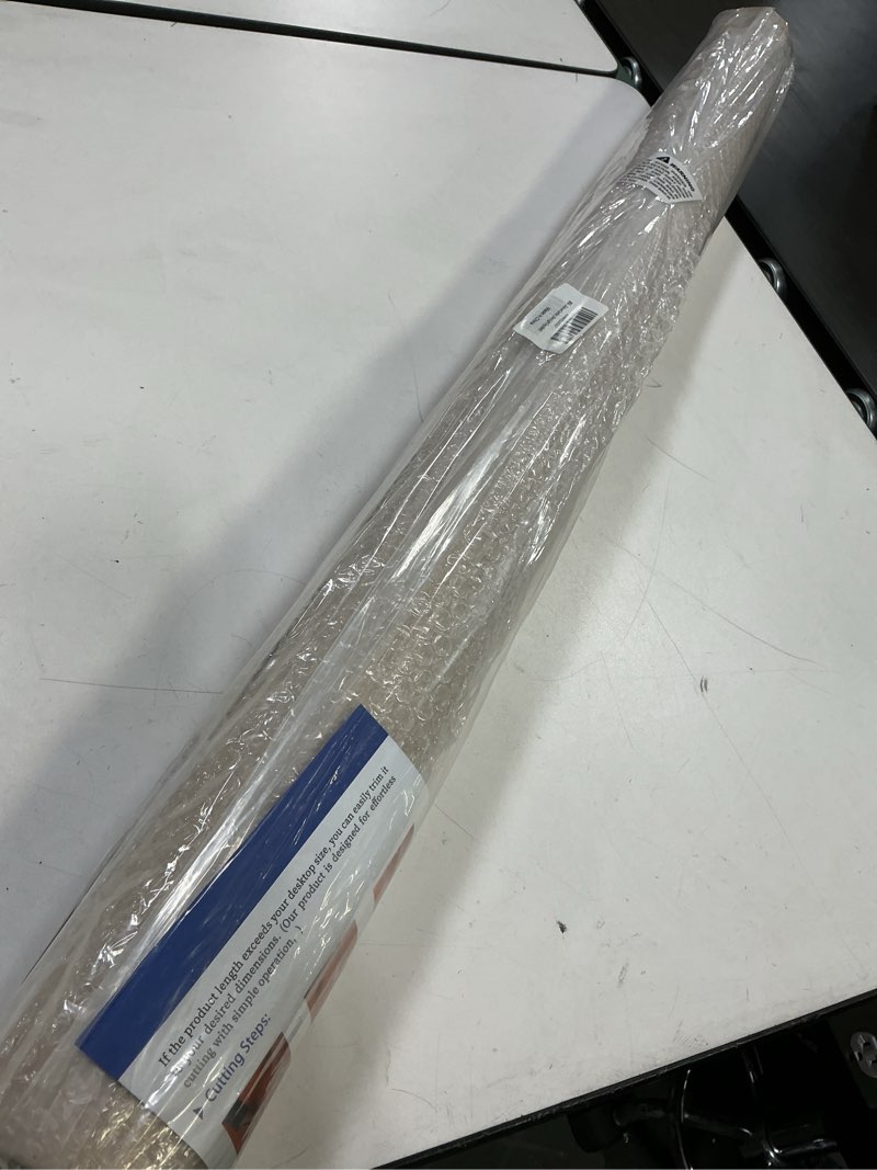 Condition photo showing New/Like New for Leather Table Pad,1.8mm Thick,40x90 Inch,Table Pads for Dining Room Table Rectangular,Table Protector for Dining Room Table,Dining Table Cover Protector(Off White+Light Gray,40x90) Off White+light Gray 40×90inch