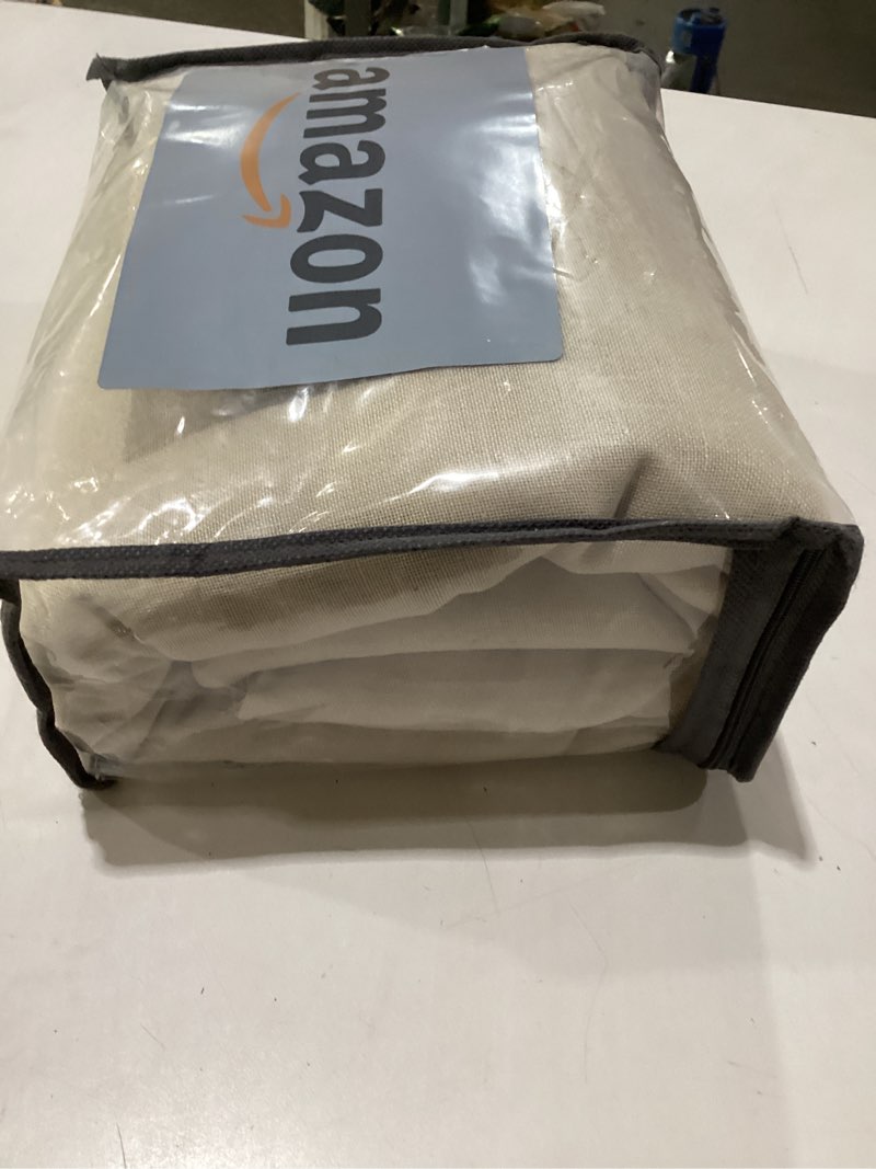 Condition photo showing New/Like New for xtmyi light beige curtains for living room,linen semi sheer light filtering farm house curtain set for home studio,9 ft 108 inches long 50"w x 108"l (pack of 2) warm beige