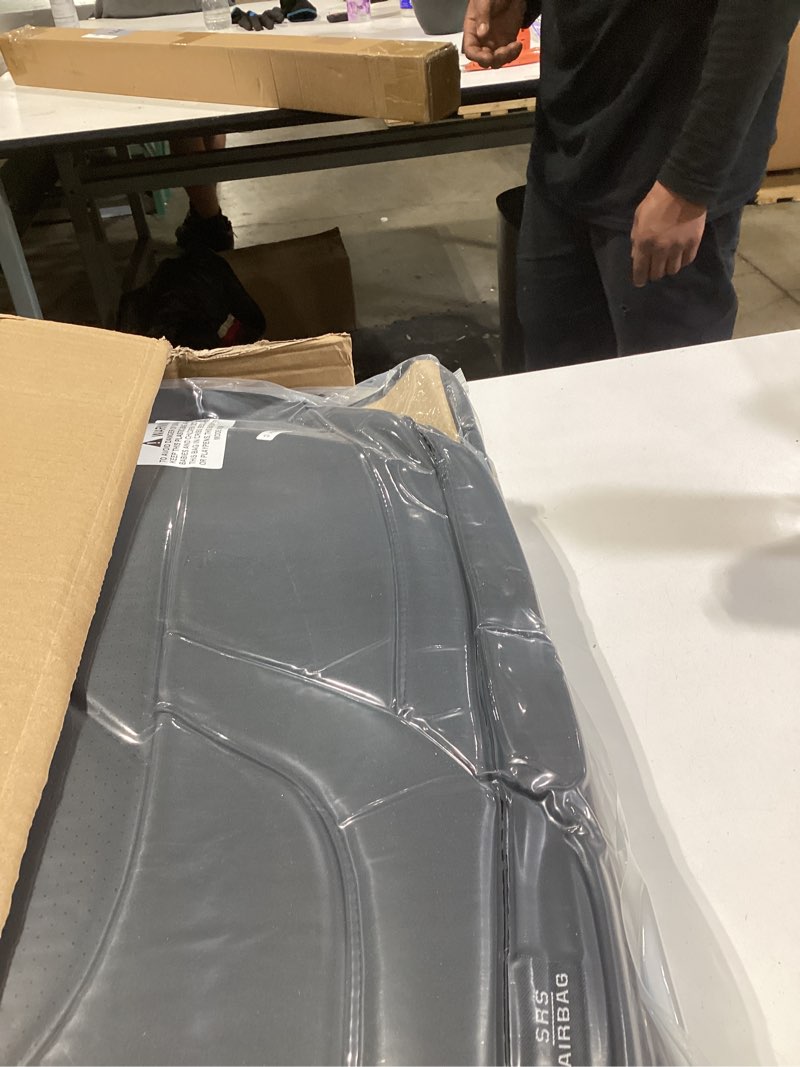 Condition photo showing Good Condition for car seat cover full set, leather car seat cover, waterproof seat covers, car seat cushion, nappa leather seat covers car seat protector universal fit most cars black black full set