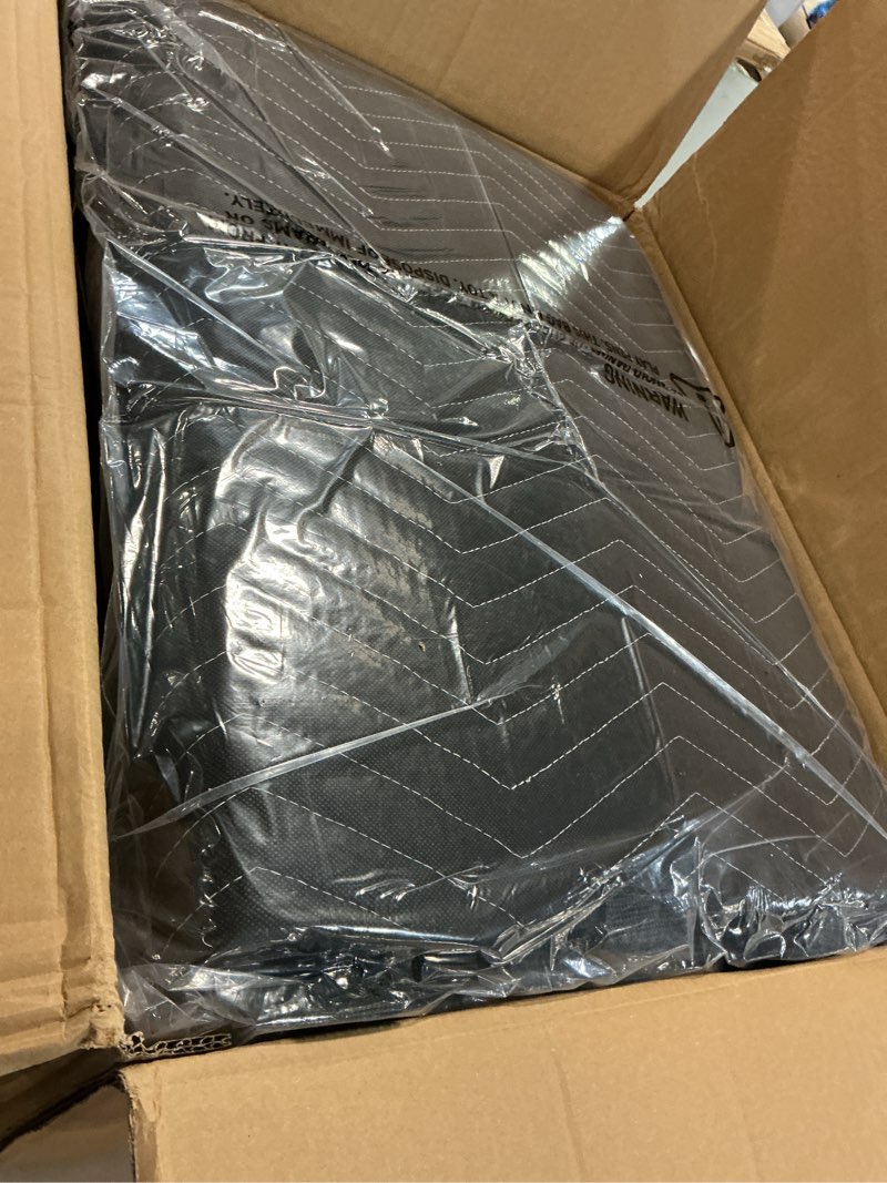 Condition photo showing Good Condition for 2 Pcs Large Sound Dampening Blanket 80" x 72", 850GSM Acoustic Blanket with Grommets, Heavy Duty Studio Sound Absorption Blankets,Acoustic Blanket Noise Reduce for Room,Light Blocker,Moving Blankets 72 x 80 inch