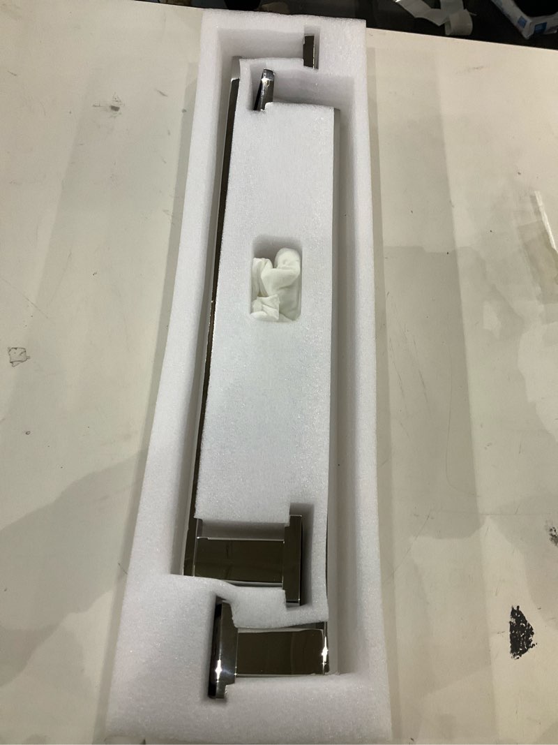 LANC Chrome Towel Bars for Bathroom Wall Mounted 20-Inche 50CM Silver Bath Towel Racks Stainless Ste