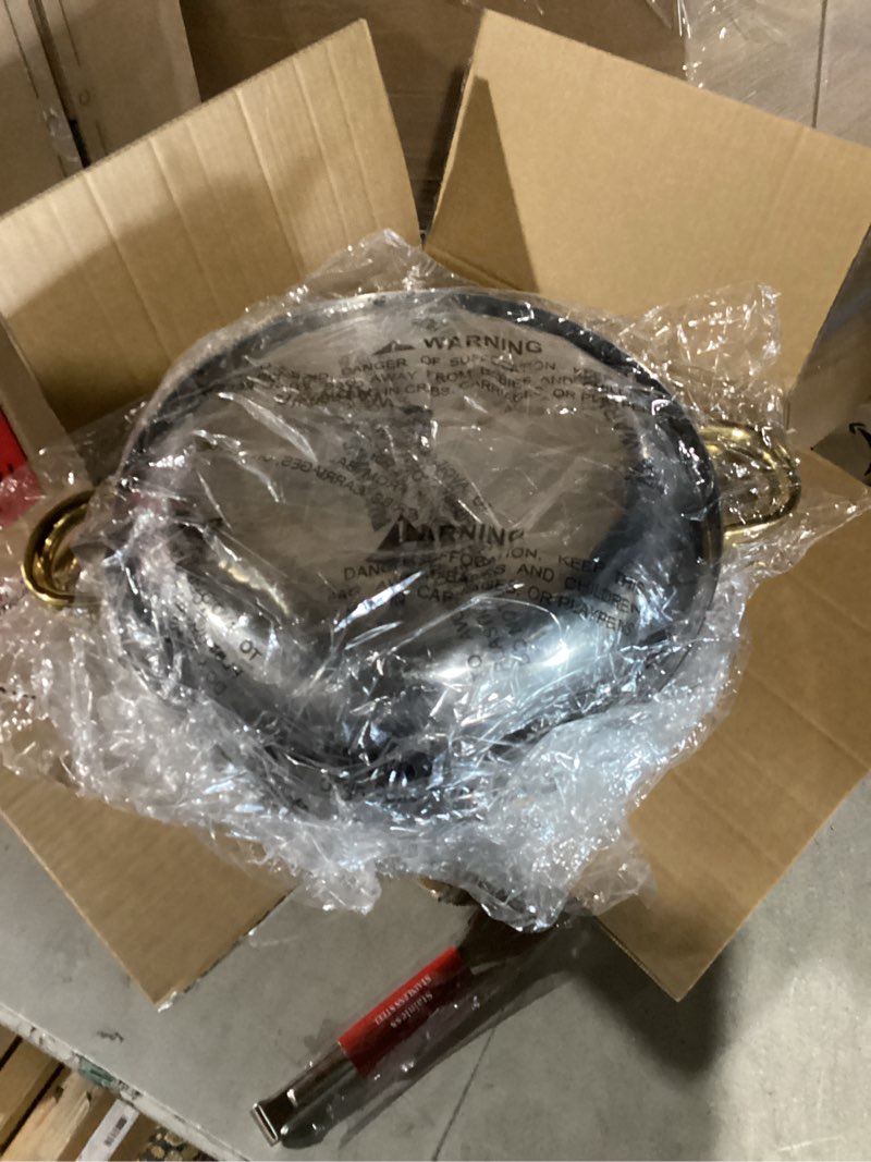 Condition photo showing Good Condition for chafing dishes for buffet 4 pack, 6qt gold stainless steel round chafing dish, food warmers buffet set with durable frame and easy assembly, for parties, weddings, christmas gatherings, catering