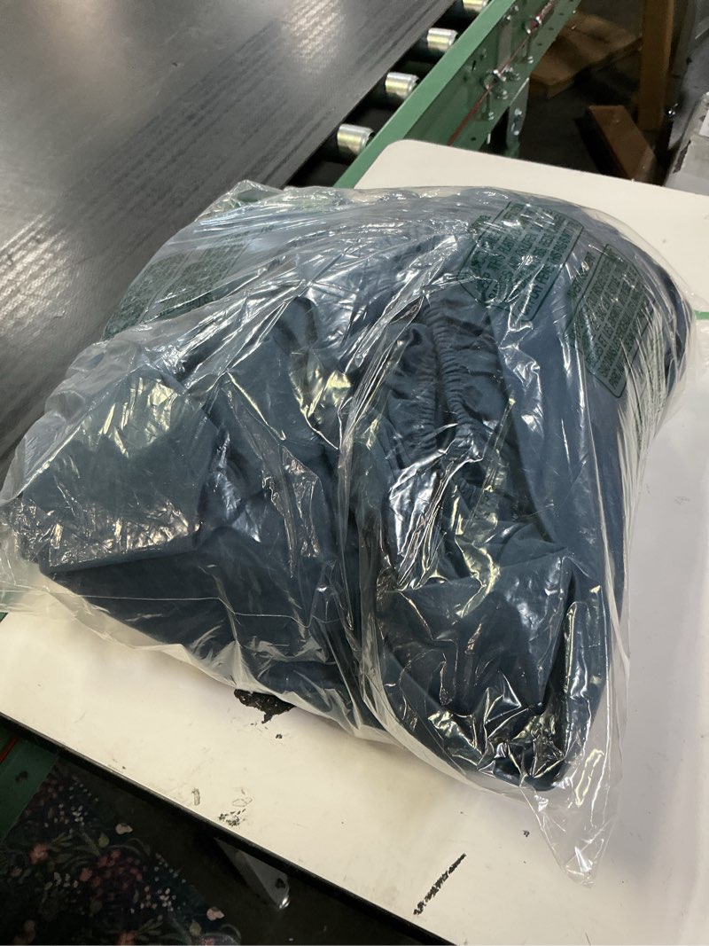 Condition photo showing Good Condition for 100% egyptian cotton queen bed sheets set - 1000 thread count autthentic long staple cotton bed sheets, breathable winter comfort, ultra-soft hotel luxury comfort with 15" deep pocket - estate blue 04: estate blue queen