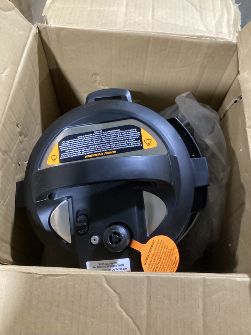 Condition photo showing Good Condition for Instant Pot Duo 7-in-1 Mini Electric Pressure Cooker, Slow Rice Cooker, Steamer, Sauté, Yogurt Maker, Warmer & Sterilizer, Includes Free App with over 1900 Recipes, Stainless Steel, 3 Quart 3 Quarts