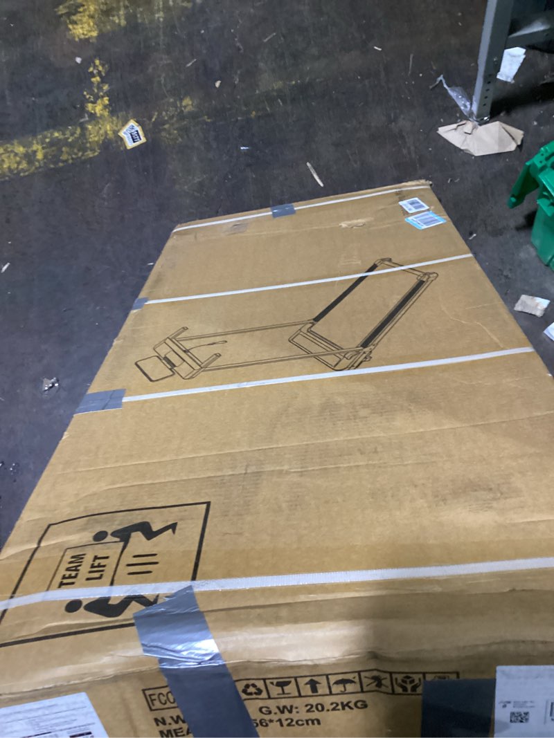 Condition photo showing New/Like New for Walking Pad Treadmill with Handle Bar, Compact Portable Treadmills for Home Small, Electric Walking Pads with Handles, 3.5HP Quiet and LED Display, 400 LBS Capacity