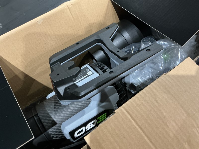 Condition photo showing As Is for ego 200 mph 880 cfm battery handheld leaf blower kit (battery & charger)
