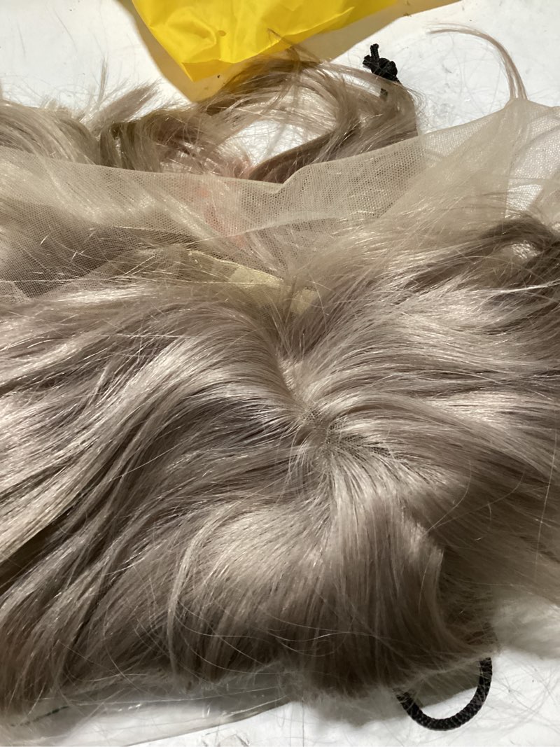 Condition photo showing Good Condition for belaved ash blonde bob wig human hair upgrade 13x6 hd lace front free part short wigs real human hair short straight with baby hair natural hairline 180% density beginner friendly 14 inch straight #13x6 upgrade ash blonde 14 inch