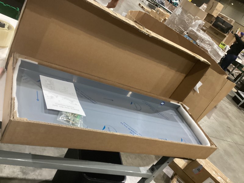 Condition photo showing Good Condition for stainless steel shelf 12" x 36" - 2 pack 300 lb wall mounted commercial stainless steel shelves metal shelving for restaurant kitchen 12 x 36 inch 2 piece set