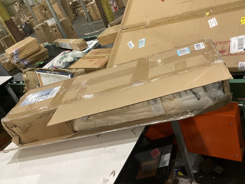 Condition photo showing Good Condition for twin xl bed frame with headboard, 1500lbs heavy duty twin xl bed with noise free design/12 inch under-bed storage space/no box spring needed/tool-free assembly