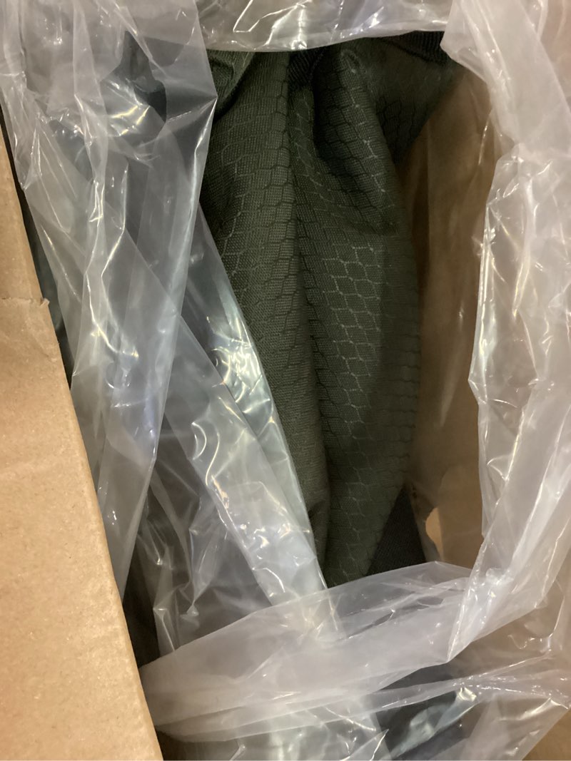 Condition photo showing New/Like New for ever advanced aluminum lightweight folding director chair, 350lbs heavy duty camping chair with side table & storage, 19" joint-friendly height easy to stand, portable makeup artist & vendor chair dark green 2 pack