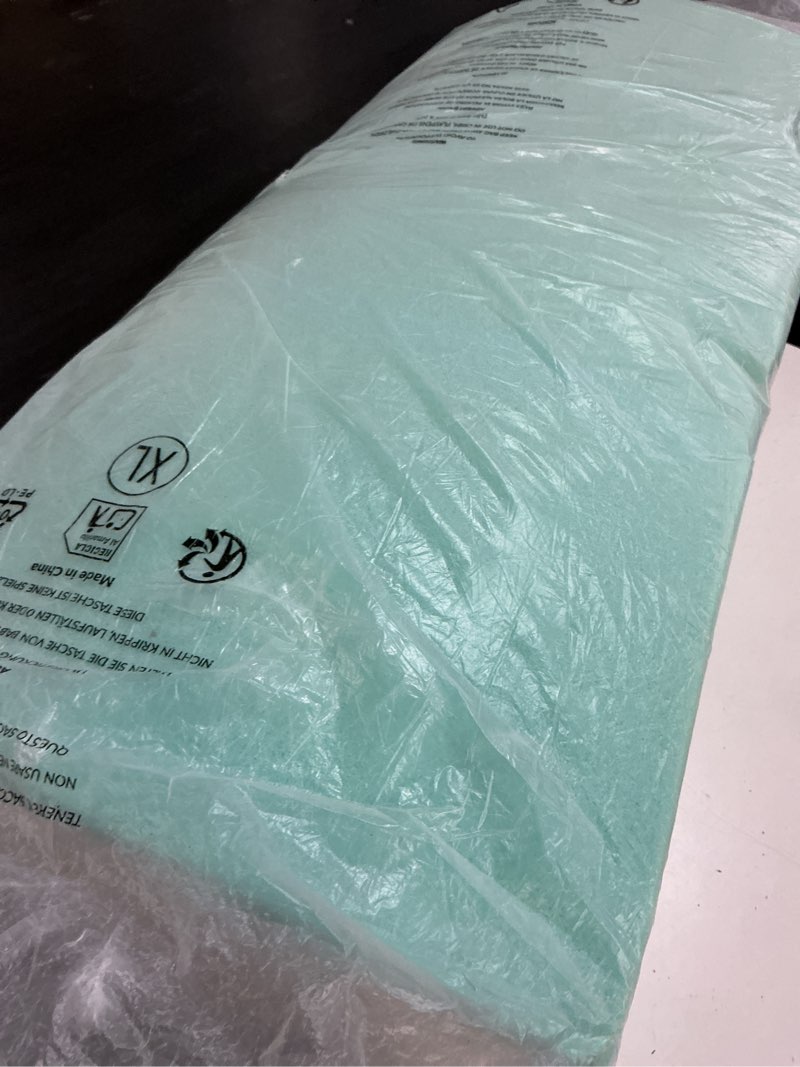 Condition photo showing As Is for KSIIA Orthopedic Dog Bed Dog Crate Bed Waterproof for Large Dogs Deluxe Plush Washable Pet Mat with Egg Crate Foam & Removable Cover, 35 x 22 Inch, Gray Light Grey 35.0"L x 22.0"W x 3.0"Th