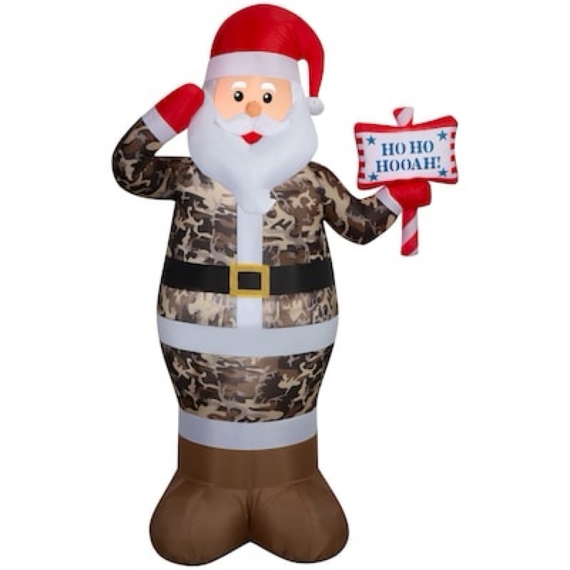Holiday Living 7-ft Lighted Santa Christmas Inflatable