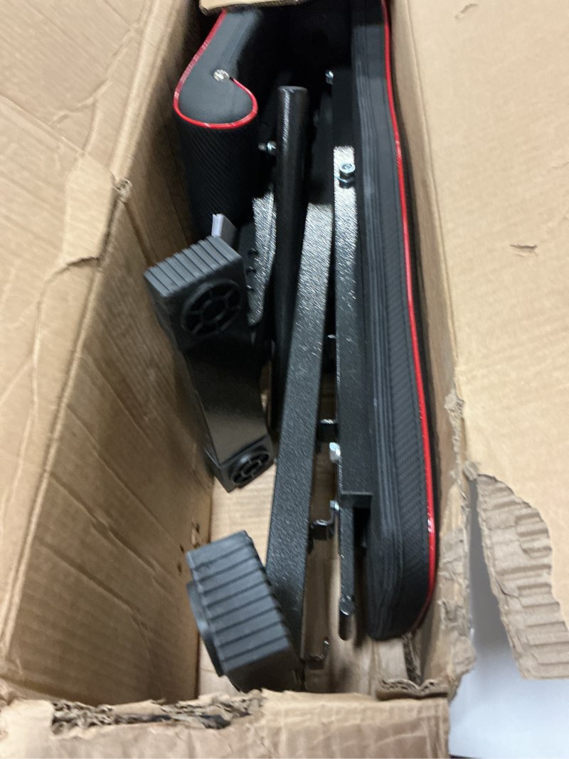 Condition photo showing As Is for Yoleo Adjustable Weight Bench for Full Body Workout; Foldable Bench Press Bench of Home Gym Strength Training; Incline Decline Flat Utility Workout Bench with Quick Folding& Fast Adjustment (Black)