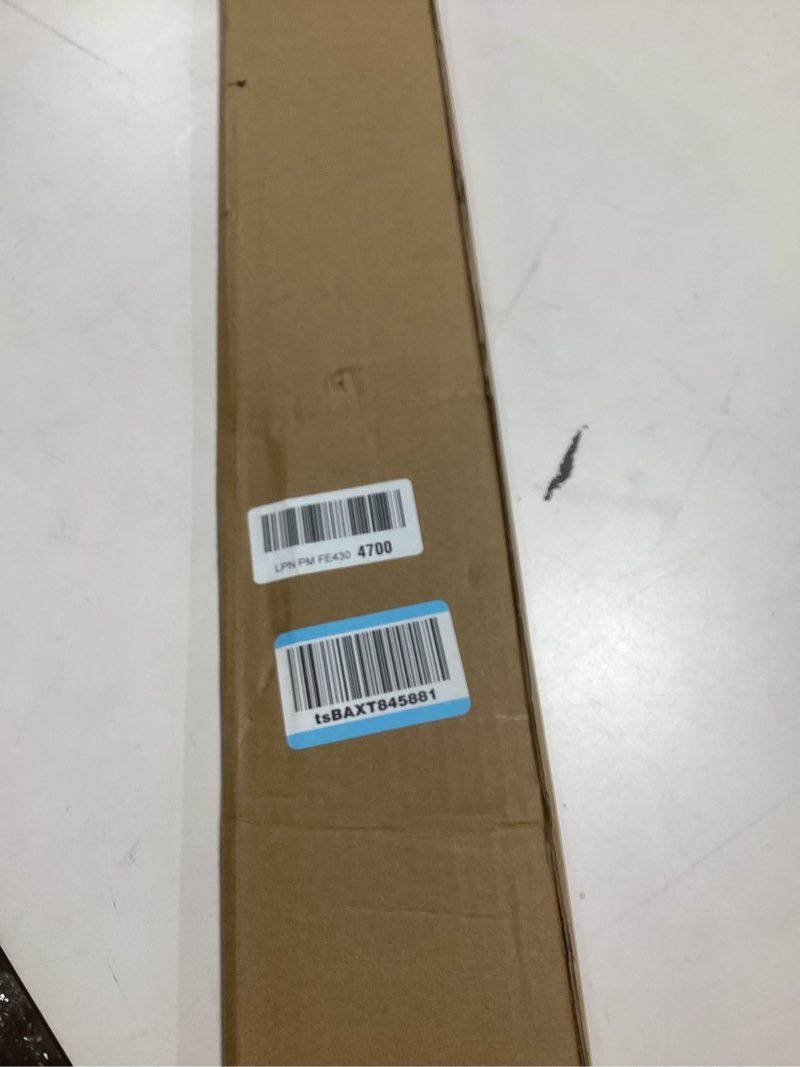 Condition photo showing New/Like New for 8 Pcs 30 x 3.75 Inch Non Slip Aluminum Stair Tread Metal Stair Outdoor Anti Slip Stair Treads Nosing Powder Coated Black Stair Treads with Carbon Steel Screws for Wood Ramp Deck Steps