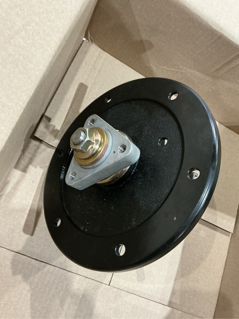 Condition photo showing As Is for unknown model )))caltric spindle for toro z master