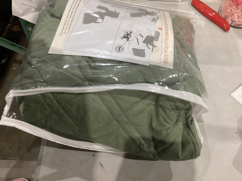 Condition photo showing Good Condition for VANSOFY 100% Waterproof Recliner Chair Covers, Recliner Cover Non-Slip Dog Chair Cover Furniture Protector Washable Slipcover with Pocket, Elastic Straps for Pets, Dogs(Bean Green, 28") Bean Green 28"