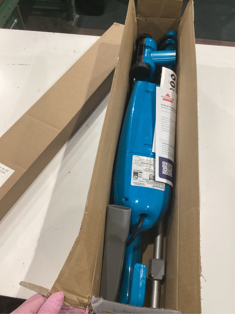 Condition photo showing Good Condition for bissell featherweight stick lightweight bagless vacuum with crevice tool, 2033, featherweight (blue)