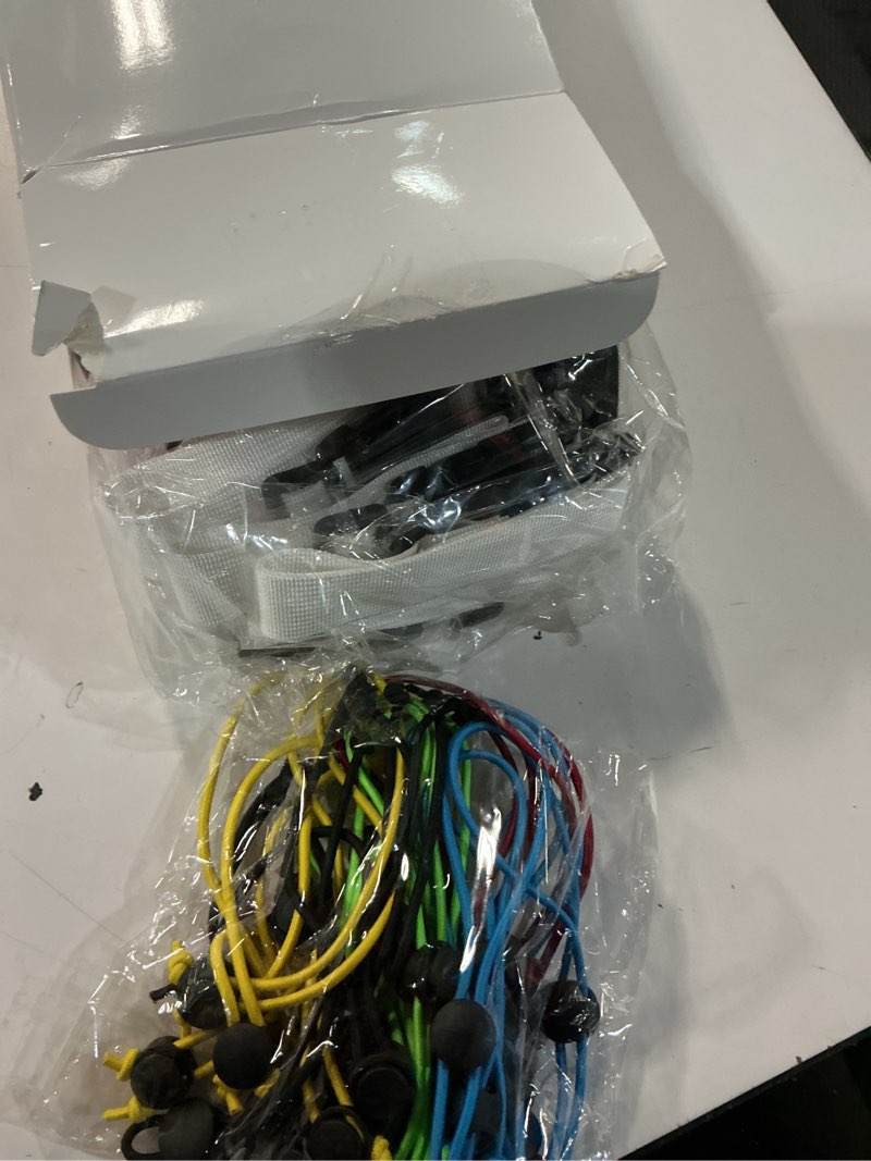 Condition photo showing Good Condition for lineshading 49 pcs laundry strap sock clips set includes laundry strap with buckle and sock clips for nylon organizer accessories tools for washing machine and dryer