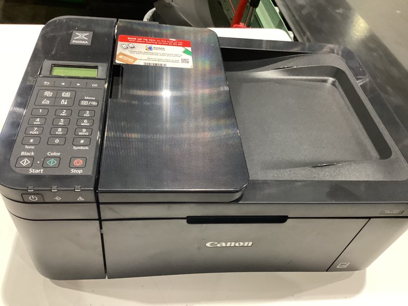 Condition photo showing As Is for canon pixma tr4522 wireless inkjet all-in-one printer tested!! works good!!