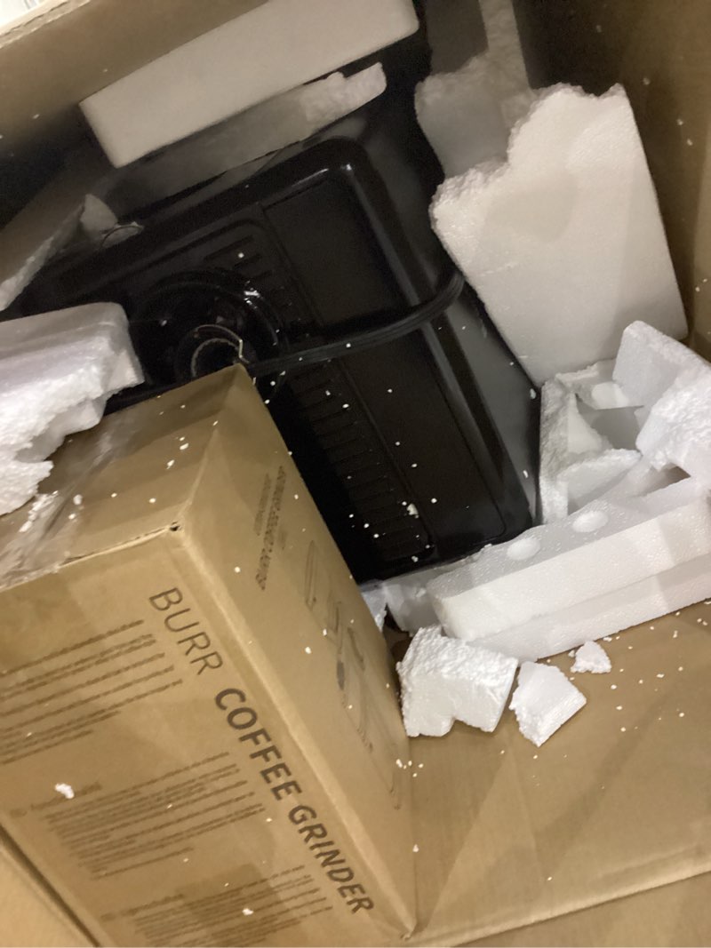 Condition photo showing As Is for Breville Barista Express Espresso Machine BES870BSXL, Black Sesame