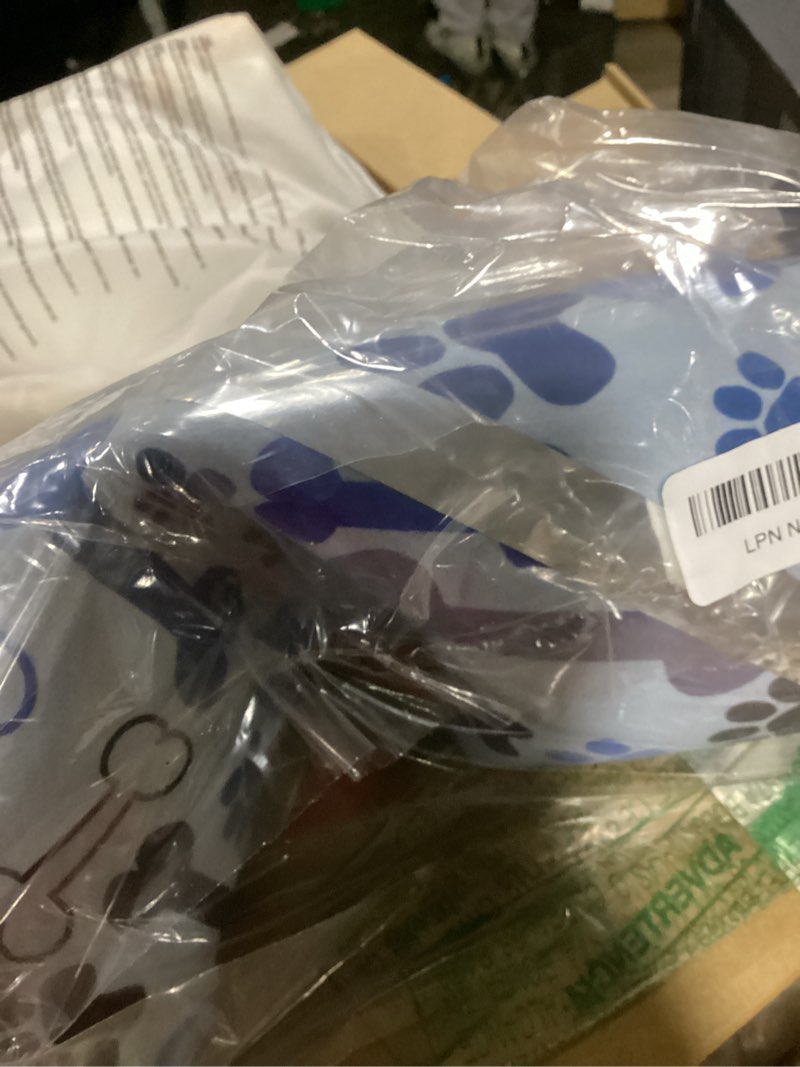 Condition photo showing Good Condition for dog food mats for floors waterproof, pet water bowl mats pet feeding absorbent placemats blue 16 * 24 inch 16"×24"(40×60cm) blue