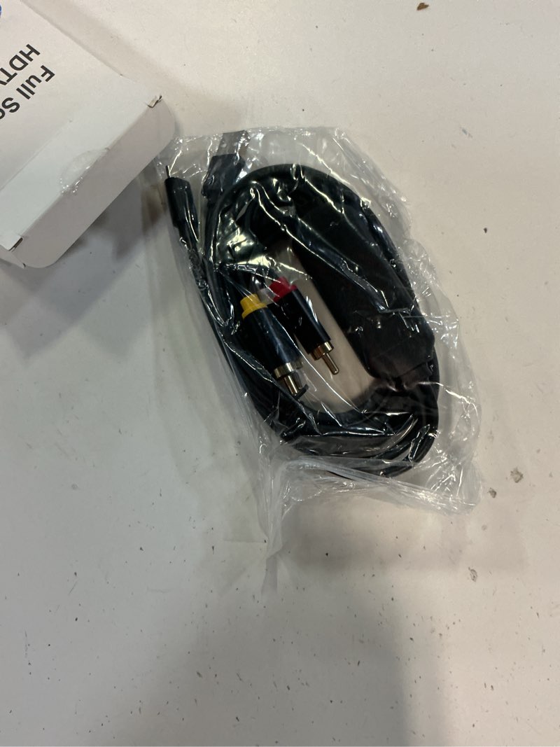 Condition photo showing Good Condition for usb c to rca cable adapter, 6ft type-c to rca wired screen mirroring with usb a(charging),usb c male to 3 rca male,suitable for tv, monitor, speaker