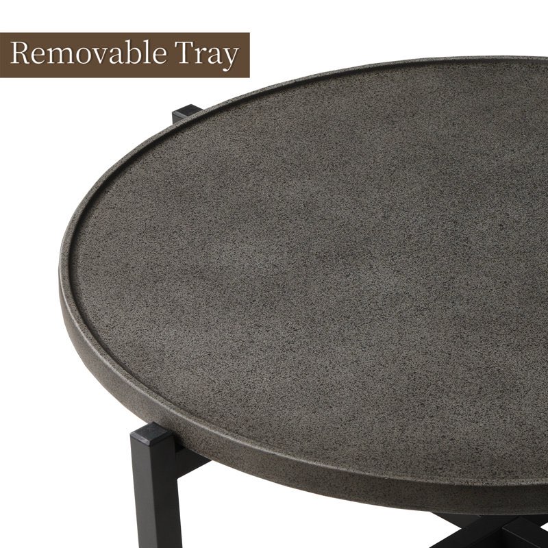 Neyland Concrete Side Table