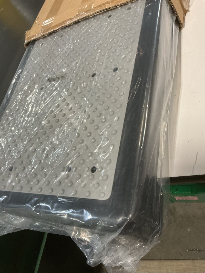 Condition photo showing Good Condition for platform safety step - non-slip indoor and outdoor large size mobility stool, portable riser, anti-fall safety platform for the elderly, high rise stairs